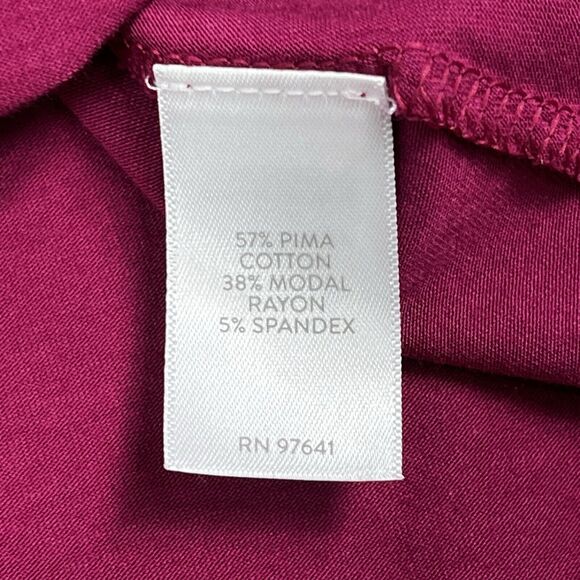 J Jill V-Neck Short Sleeve Pleated Button Casual Knee Length Shift Dress Large - Picture 7 of 8